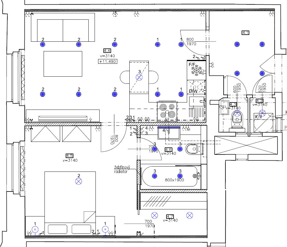 Pronájem bytu 2+kk 50 m², Kafkova, Praha, Praha Pronájem bytu 2+kk 50 m², Kafkova, Praha, Praha