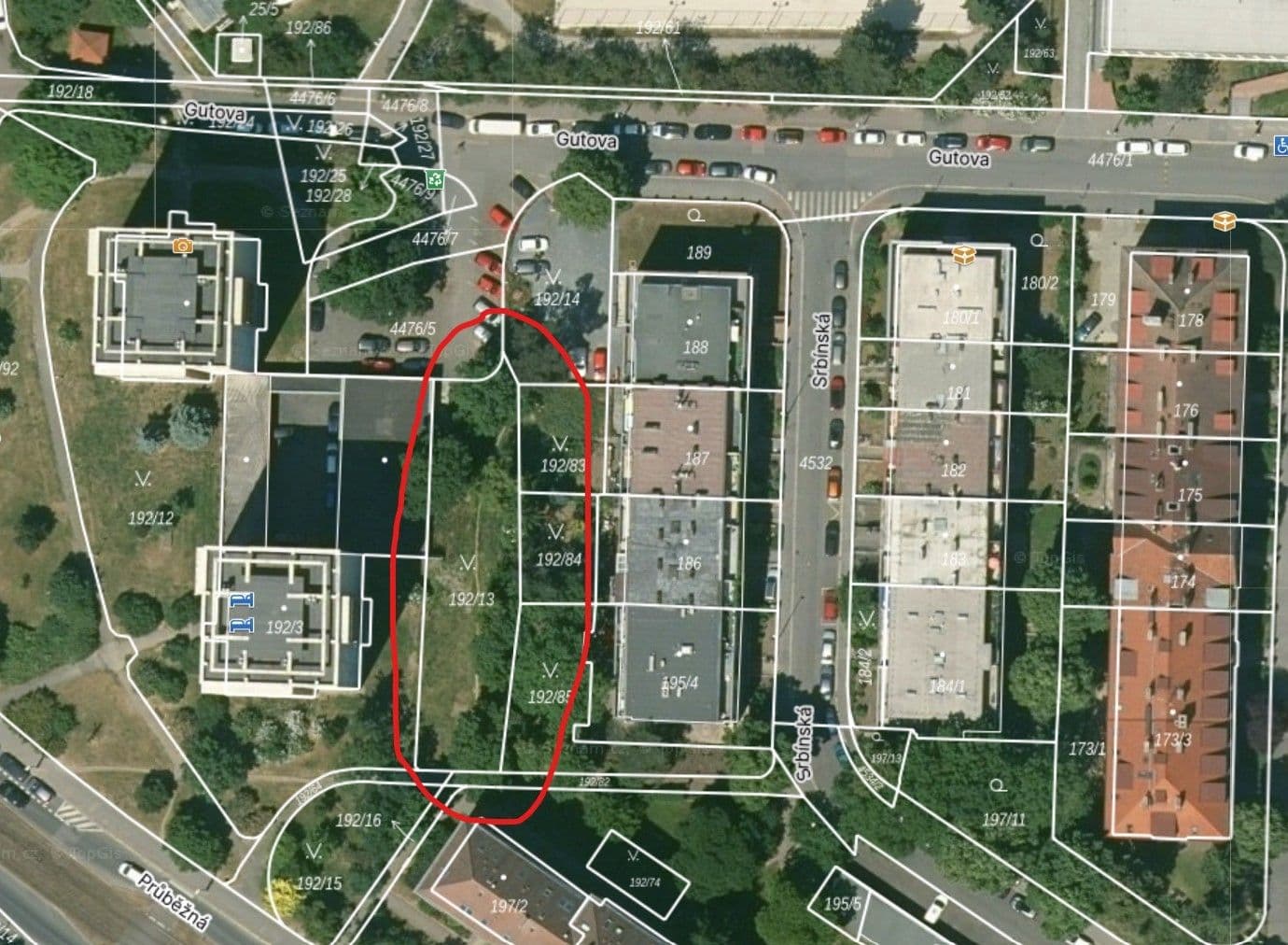 Prodej pozemku 671 m², Praha, Praha Prodej pozemku 671 m², Praha, Praha