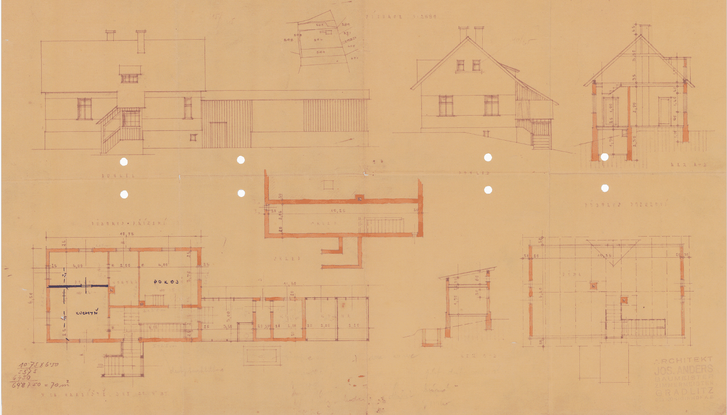 Prodej domu 83 m², pozemek 1.660 m², Wolkerova, Úpice, Královéhradecký kraj Prodej domu 83 m², pozemek 1.660 m², Wolkerova, Úpice, Královéhradecký kraj