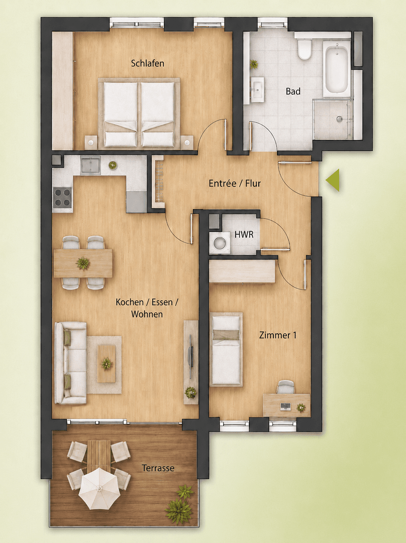 Prodej bytu 3+1 85 m², Poppemreutherstr. 34, Fürth, Bavorsko Prodej bytu 3+1 85 m², Poppemreutherstr. 34, Fürth, Bavorsko