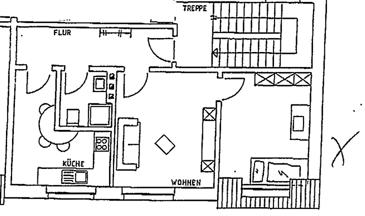 Prodej bytu 2+1 49 m², Wörthstraße, Osnabrück, Dolní Sasko Prodej bytu 2+1 49 m², Wörthstraße, Osnabrück, Dolní Sasko