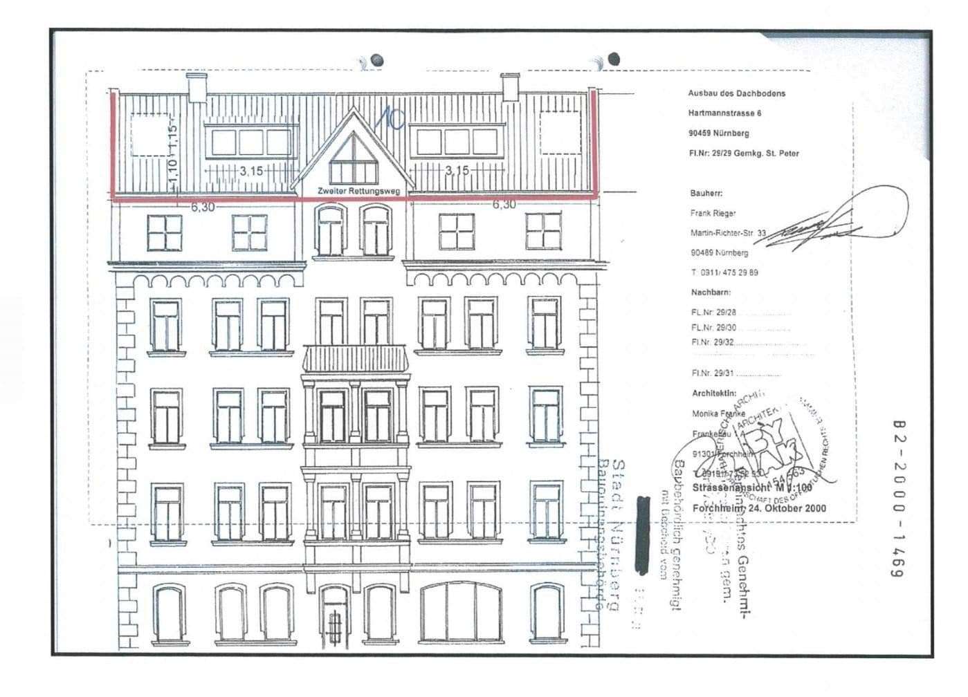 Prodej bytu 3+kk 100 m², Hartmannstr 6, Nürnberg, Bavorsko Prodej bytu 3+kk 100 m², Hartmannstr 6, Nürnberg, Bavorsko