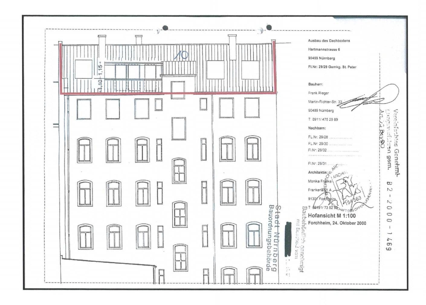 Prodej bytu 3+kk 100 m², Hartmannstr 6, Nürnberg, Bavorsko Prodej bytu 3+kk 100 m², Hartmannstr 6, Nürnberg, Bavorsko