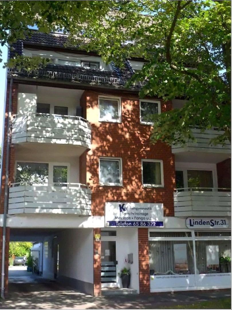 Pronájem bytu 1+1 38 m², Lindenstraße 31, Bremen, Bremen Pronájem bytu 1+1 38 m², Lindenstraße 31, Bremen, Bremen