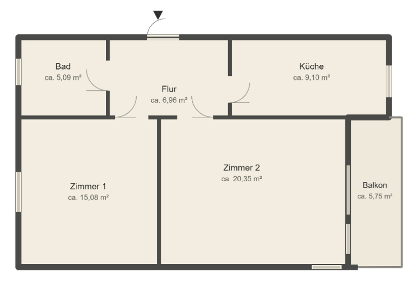 Prodej bytu 2+1 57 m², Passau, Bavorsko Prodej bytu 2+1 57 m², Passau, Bavorsko