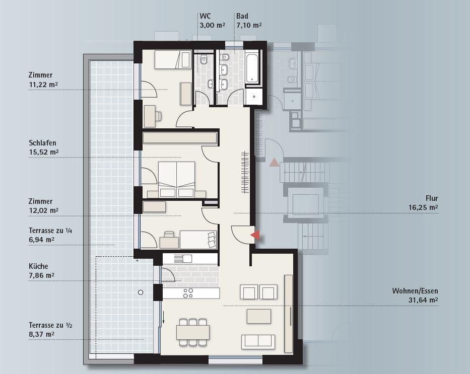Pronájem bytu 4+1 120 m², Maybachstraße 15B, Stuttgart, Bádensko-Württembersko Pronájem bytu 4+1 120 m², Maybachstraße 15B, Stuttgart, Bádensko-Württembersko
