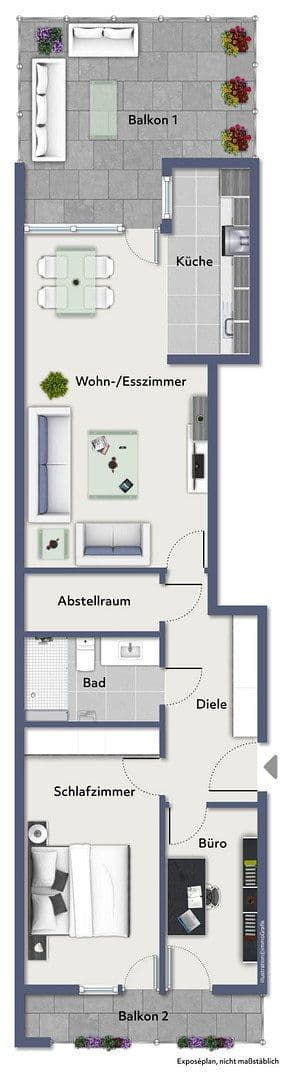 Prodej bytu 3+1 76 m², Buxtehude, Dolní Sasko Prodej bytu 3+1 76 m², Buxtehude, Dolní Sasko