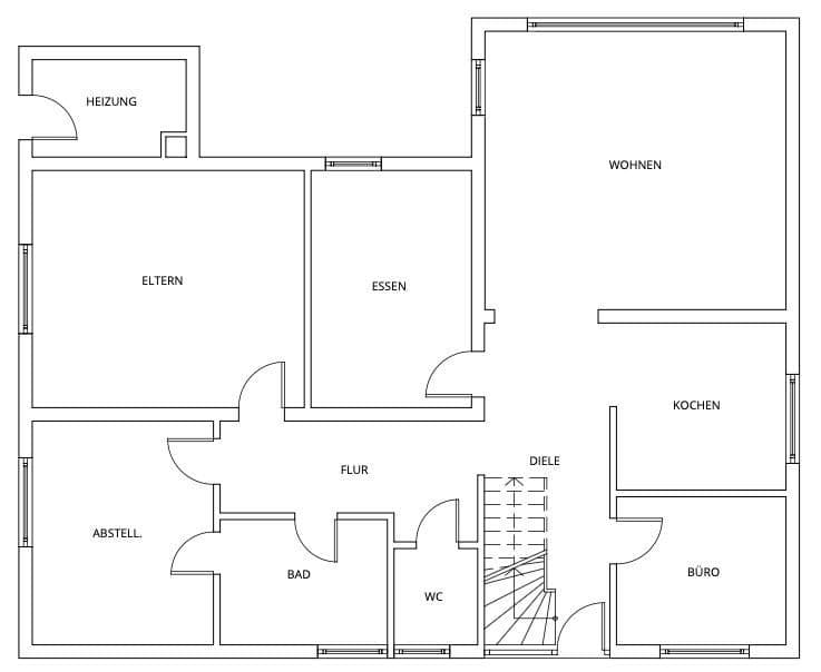 Prodej domu 222 m², pozemek 856 m², Am Giesenbach 14, Lahr/Schwarzwald, Bádensko-Württembersko Prodej domu 222 m², pozemek 856 m², Am Giesenbach 14, Lahr/Schwarzwald, Bádensko-Württembersko