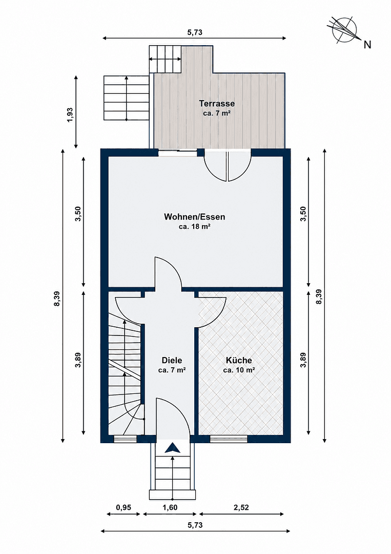 Prodej domu 69 m², pozemek 197 m², Hamburg, Hamburg Prodej domu 69 m², pozemek 197 m², Hamburg, Hamburg