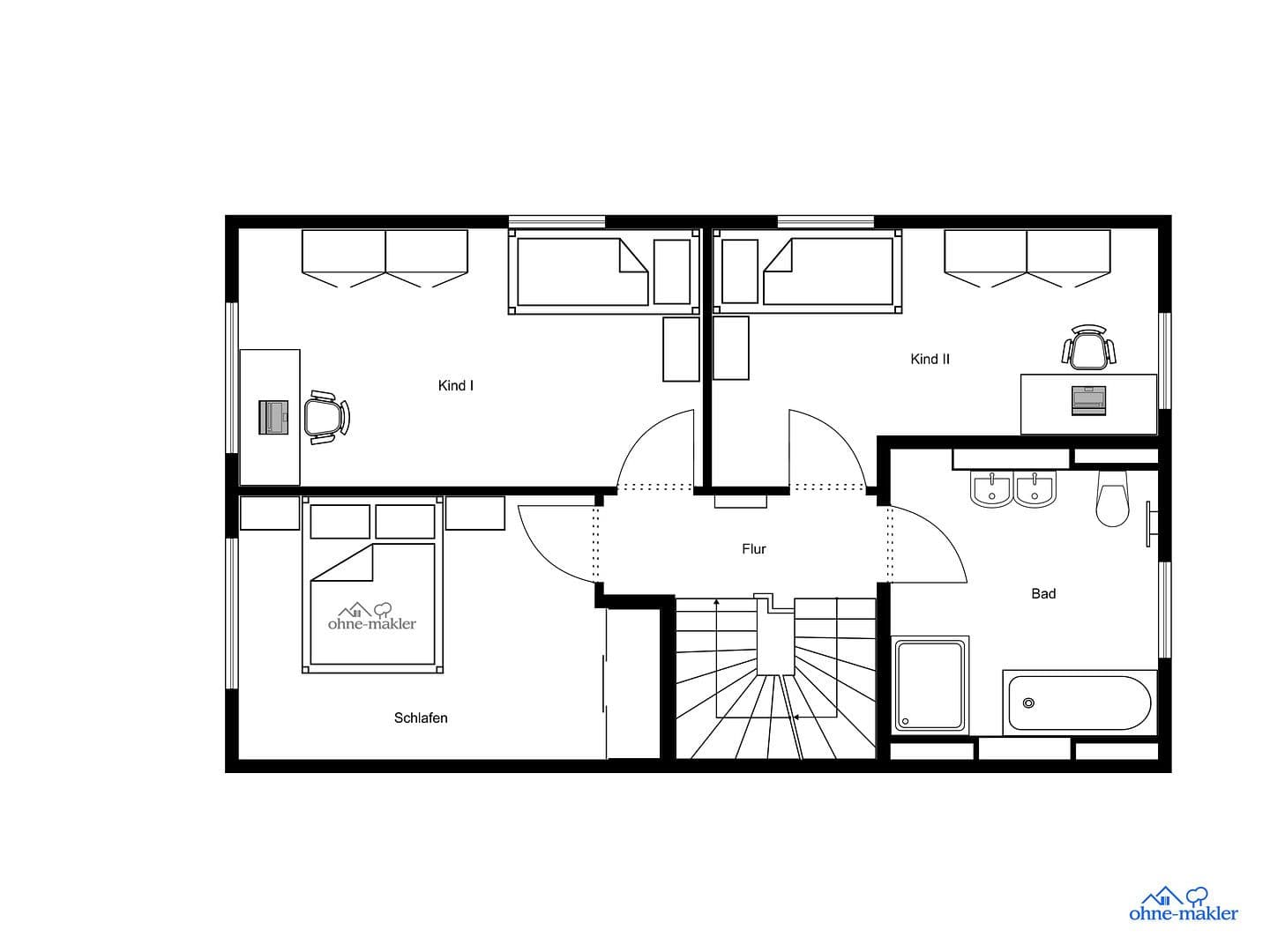 Pronájem domu 146 m², pozemek 250 m², Hugoring 2, Ludwigsfelde, Braniborsko Pronájem domu 146 m², pozemek 250 m², Hugoring 2, Ludwigsfelde, Braniborsko
