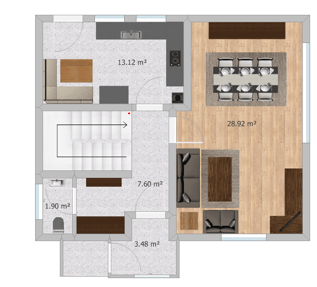 Prodej domu 116 m², pozemek 485 m², Gundelsheim, Bádensko-Württembersko Prodej domu 116 m², pozemek 485 m², Gundelsheim, Bádensko-Württembersko