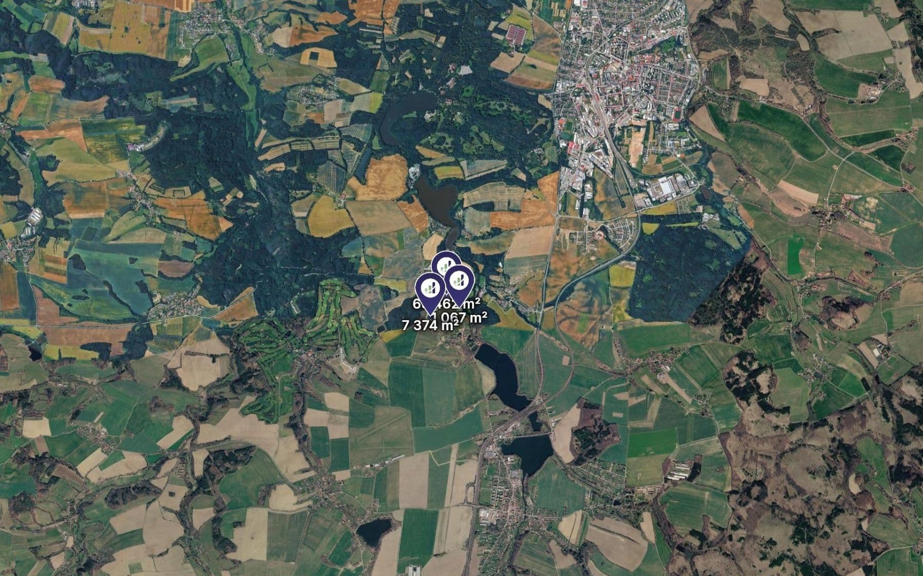 Prodej pozemku 71.903 m², Bystřice, Středočeský kraj Prodej pozemku 71.903 m², Bystřice, Středočeský kraj
