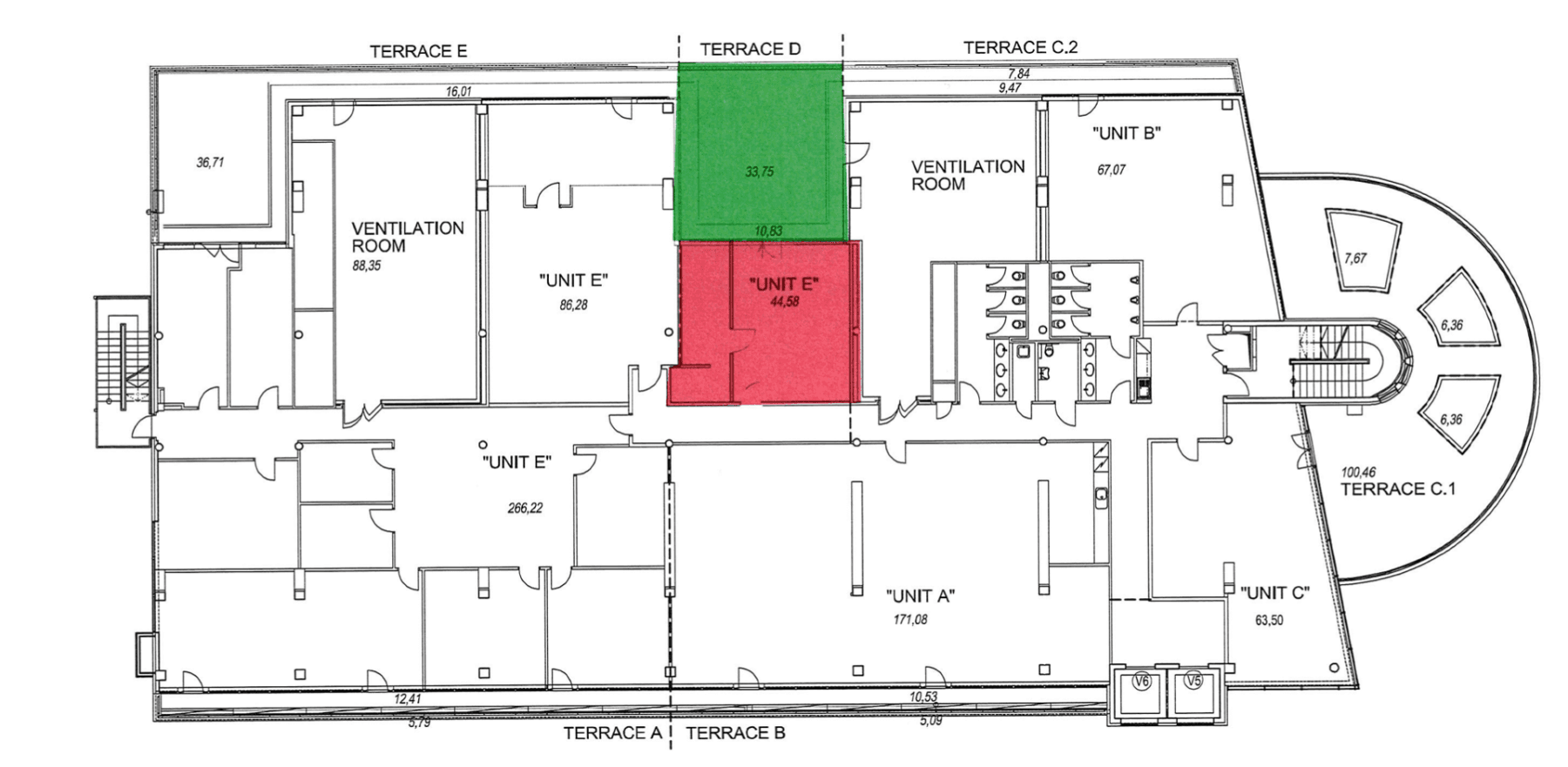 Pronájem kanceláře 45 m², Lomnického, Praha, Praha Pronájem kanceláře 45 m², Lomnického, Praha, Praha