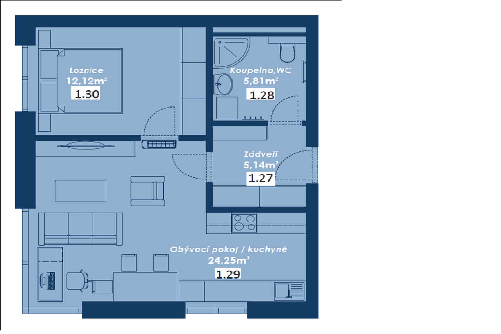Pronájem bytu 2+kk 47 m², Zahradní, Bzenec, Jihomoravský kraj Pronájem bytu 2+kk 47 m², Zahradní, Bzenec, Jihomoravský kraj