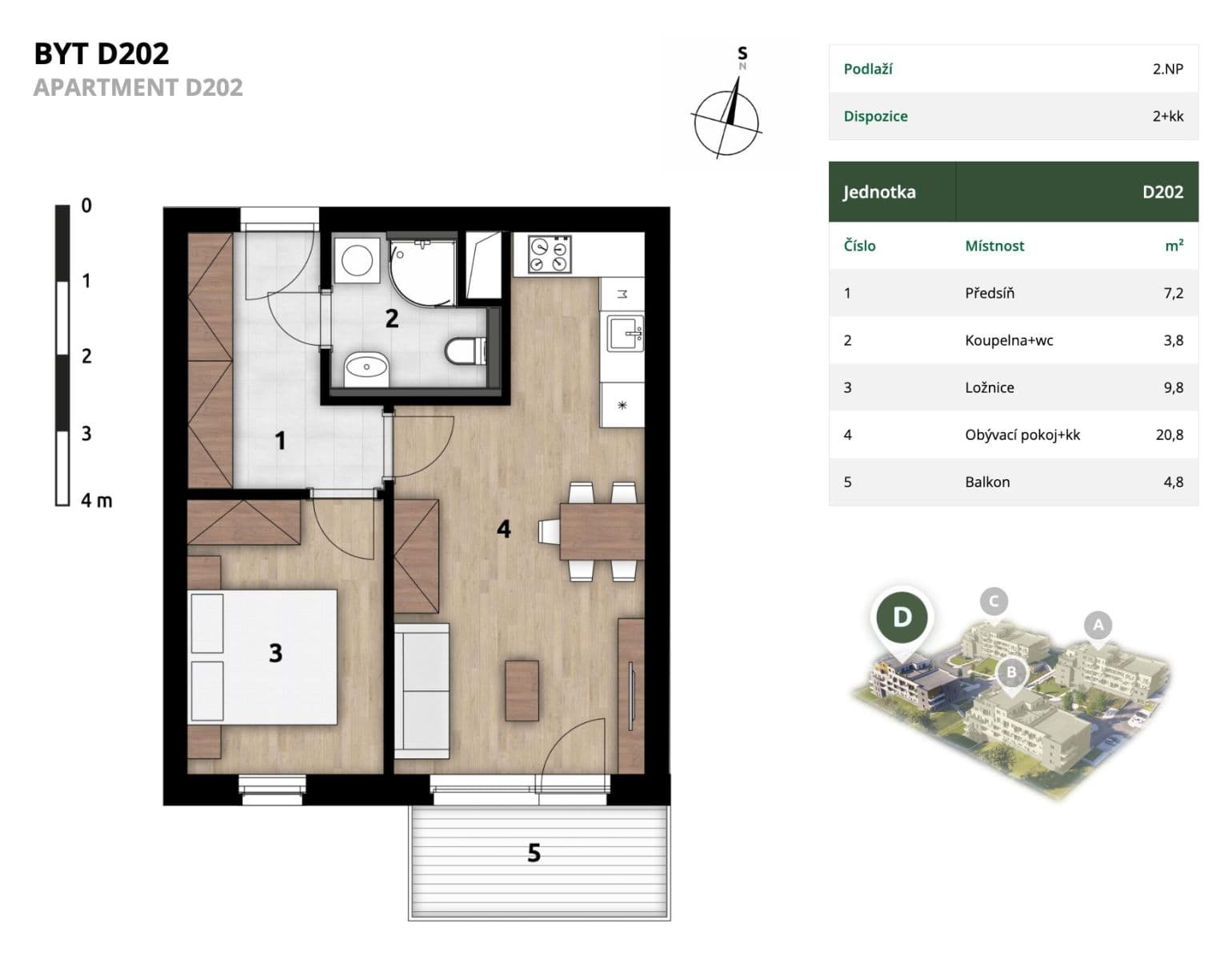 Prodej bytu 2+kk 44 m², Jáchymovská, Praha, Praha Prodej bytu 2+kk 44 m², Jáchymovská, Praha, Praha