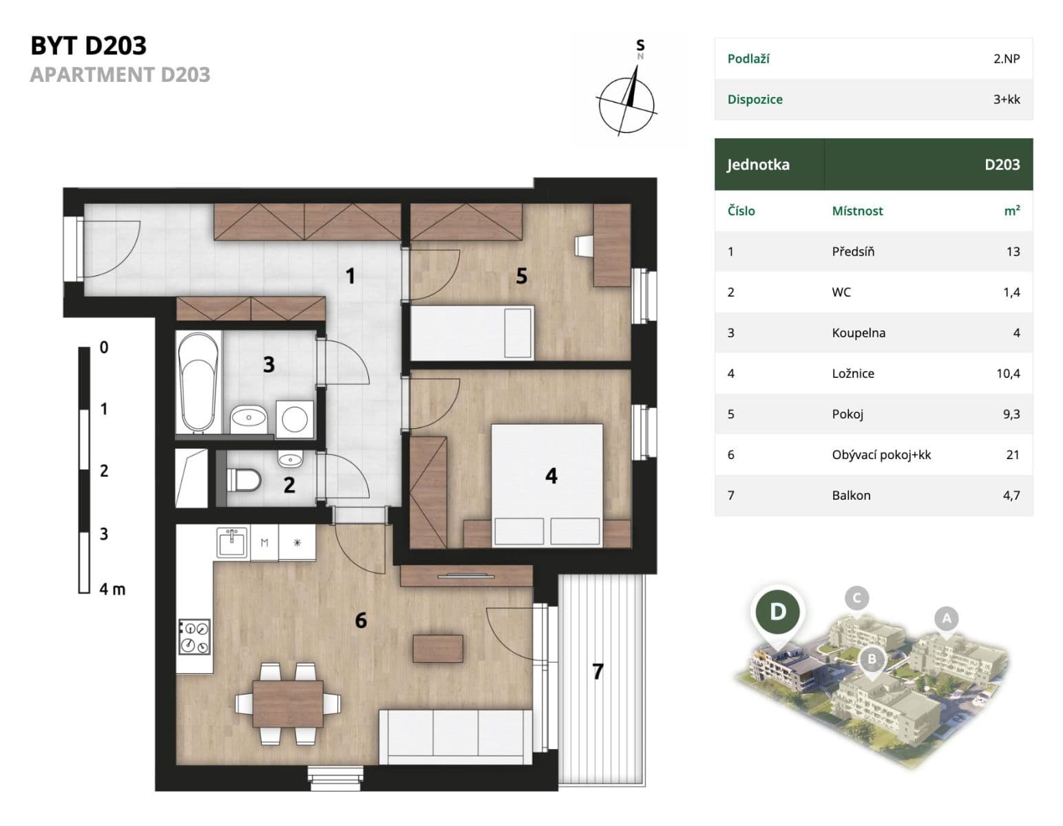 Prodej bytu 3+kk 63 m², Jáchymovská, Praha, Praha Prodej bytu 3+kk 63 m², Jáchymovská, Praha, Praha