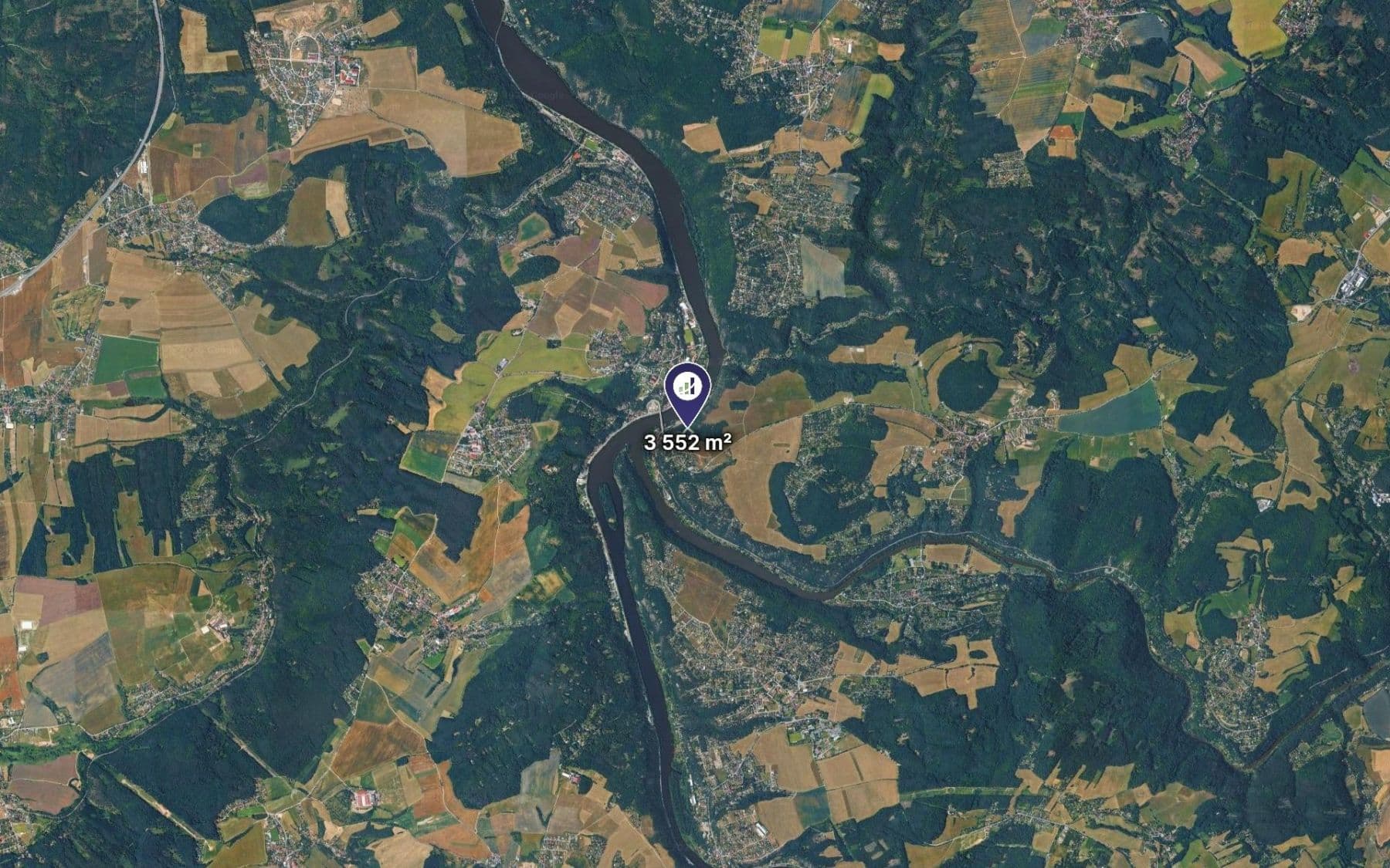 Prodej pozemku 3.552 m², Davle, Středočeský kraj Prodej pozemku 3.552 m², Davle, Středočeský kraj