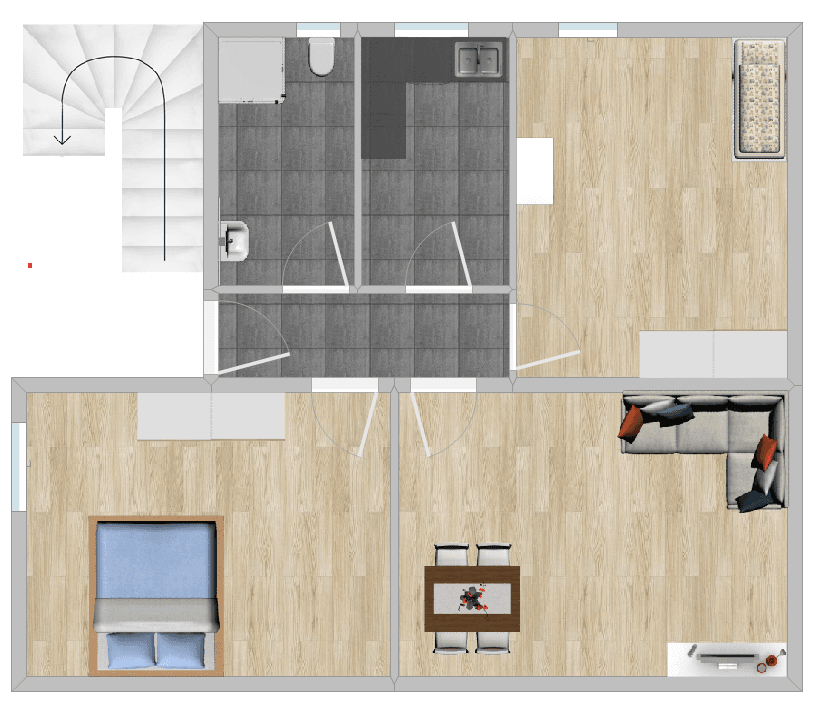 Pronájem bytu 3+1 66 m², Fasanenweg 6, Albstadt, Bádensko-Württembersko Pronájem bytu 3+1 66 m², Fasanenweg 6, Albstadt, Bádensko-Württembersko