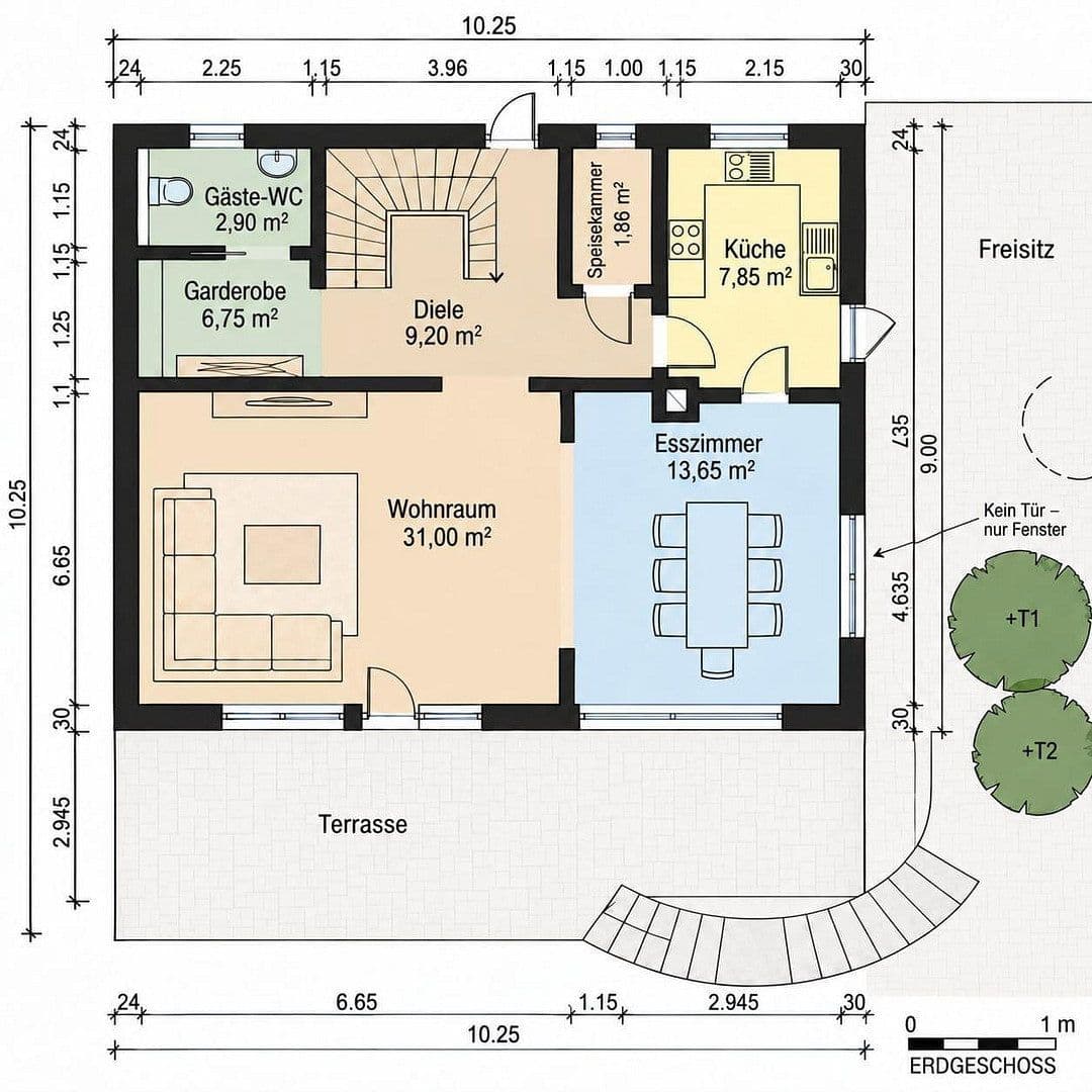 Prodej domu 142 m², pozemek 624 m², Ottobrunn, Bavorsko Prodej domu 142 m², pozemek 624 m², Ottobrunn, Bavorsko