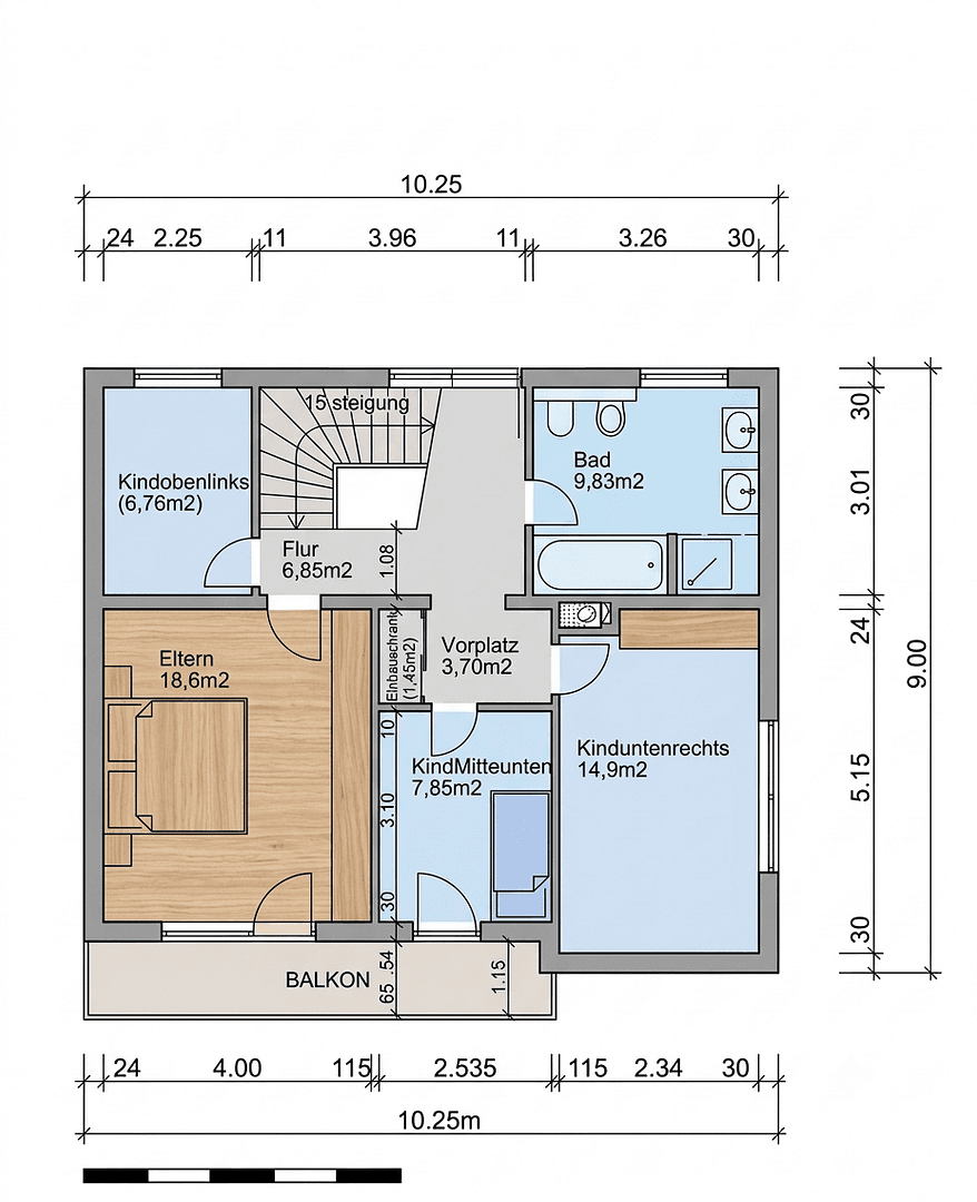 Prodej domu 142 m², pozemek 624 m², Ottobrunn, Bavorsko Prodej domu 142 m², pozemek 624 m², Ottobrunn, Bavorsko