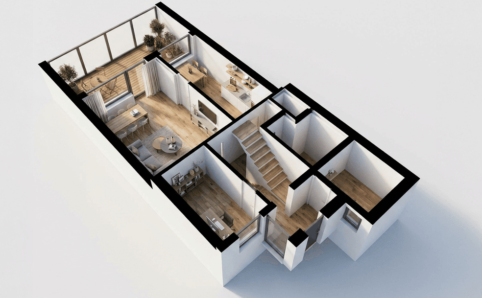 Prodej domu 125 m², pozemek 219 m², Osnabrück, Dolní Sasko Prodej domu 125 m², pozemek 219 m², Osnabrück, Dolní Sasko