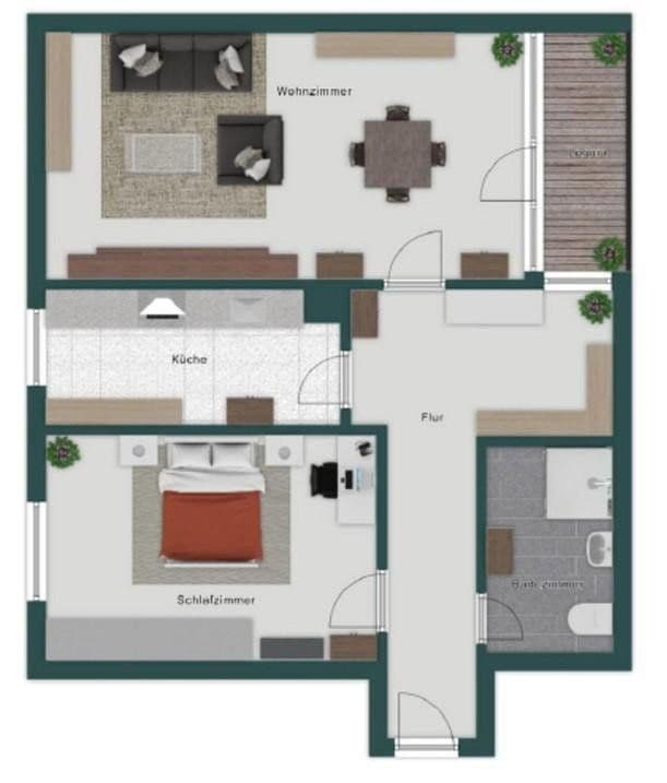 Pronájem bytu 2+1 69 m², Feldbergstr. 16, Heusenstamm, Hessen Pronájem bytu 2+1 69 m², Feldbergstr. 16, Heusenstamm, Hessen