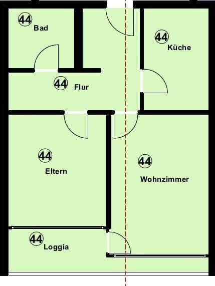 Pronájem bytu 2+1 61 m², Siemensstraße 39, Bamberg, Bavorsko Pronájem bytu 2+1 61 m², Siemensstraße 39, Bamberg, Bavorsko