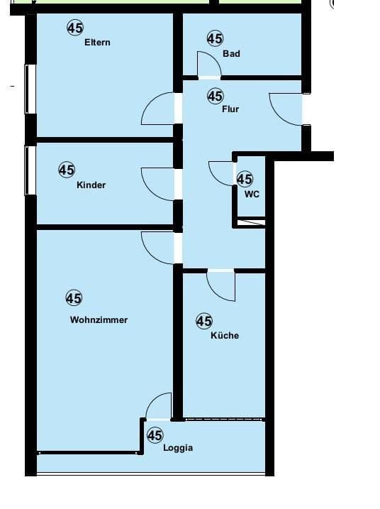 Pronájem bytu 3+1 92 m², Siemensstraße 39, Bamberg, Bavorsko Pronájem bytu 3+1 92 m², Siemensstraße 39, Bamberg, Bavorsko