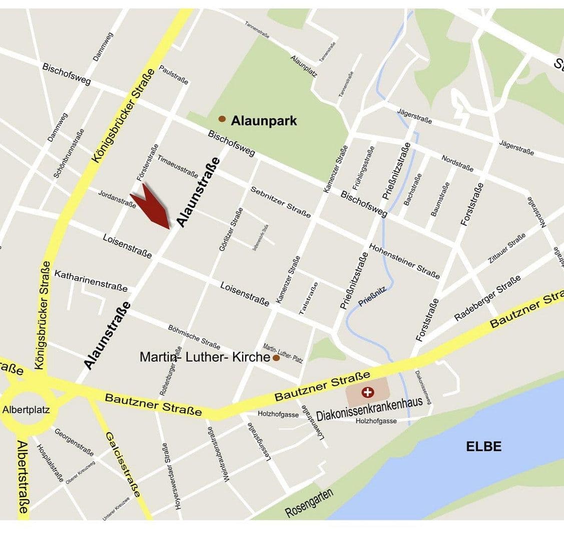 Prodej bytu 3+1 85 m², Alaunstraße 54, Dresden, Sasko Prodej bytu 3+1 85 m², Alaunstraße 54, Dresden, Sasko