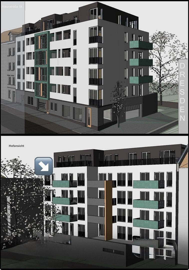 Prodej bytu 3+1 85 m², Alaunstraße 54, Dresden, Sasko Prodej bytu 3+1 85 m², Alaunstraße 54, Dresden, Sasko