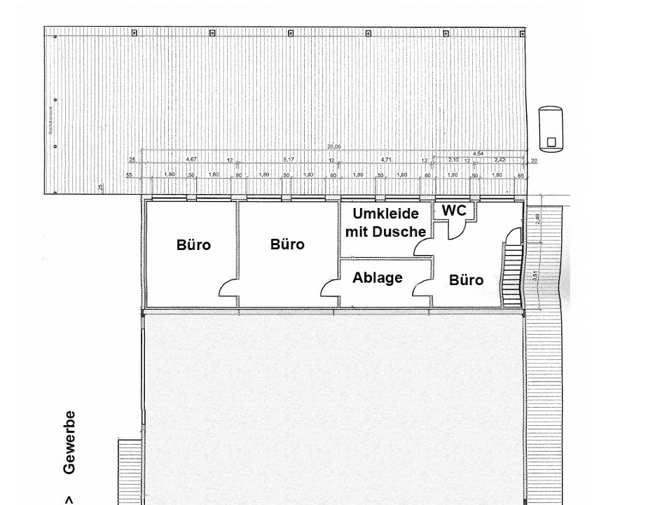 Pronájem nebytového prostoru 400 m², Finking 1, Hagen, Severní Porýní-Vestfálsko Pronájem nebytového prostoru 400 m², Finking 1, Hagen, Severní Porýní-Vestfálsko