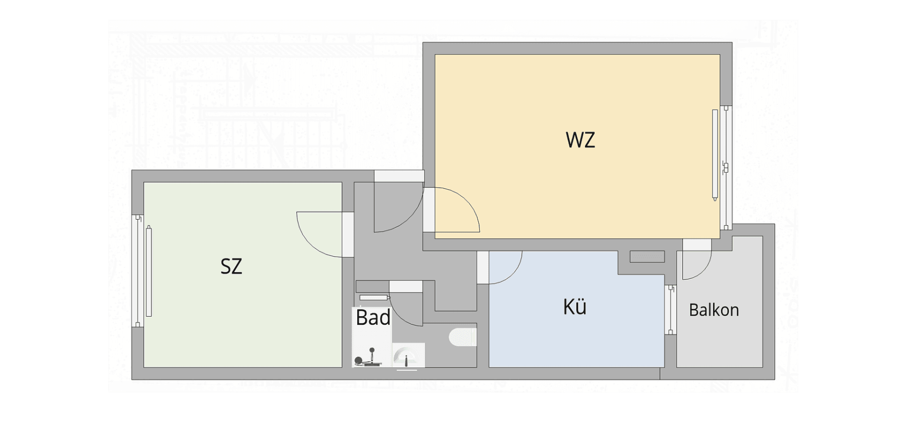 Pronájem bytu 2+1 52 m², Salamancaweg 5, Hannover, Dolní Sasko Pronájem bytu 2+1 52 m², Salamancaweg 5, Hannover, Dolní Sasko