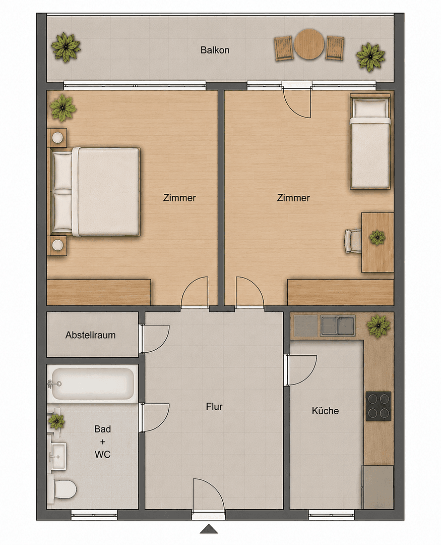 Pronájem bytu 2+1 56 m², Bockelststrasse 119A, Stuttgart Heumaden, Bádensko-Württembersko Pronájem bytu 2+1 56 m², Bockelststrasse 119A, Stuttgart Heumaden, Bádensko-Württembersko