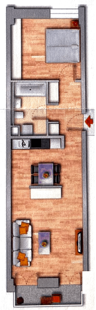 Prodej bytu 2+1 65 m², Berliner Allee 121, Berlin, Berlín Prodej bytu 2+1 65 m², Berliner Allee 121, Berlin, Berlín