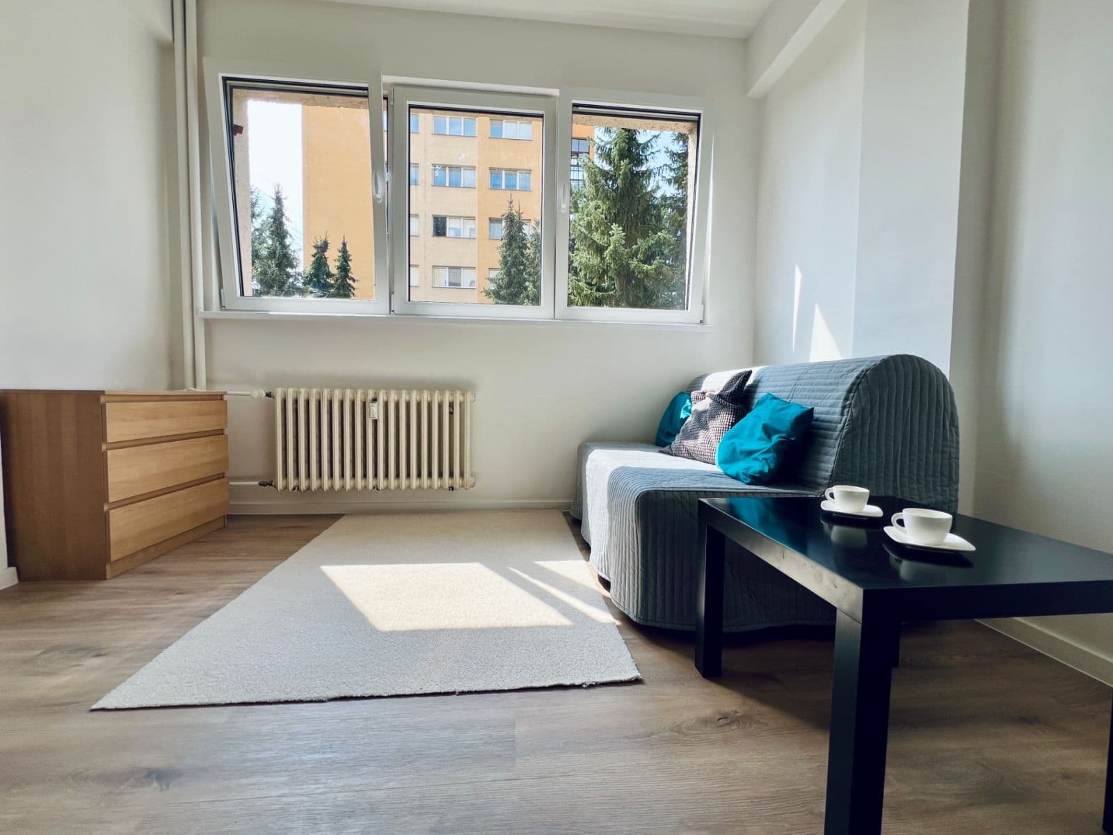 Pronájem bytu 1+kk 20 m², Na Okruhu, Praha, Praha Pronájem bytu 1+kk 20 m², Na Okruhu, Praha, Praha