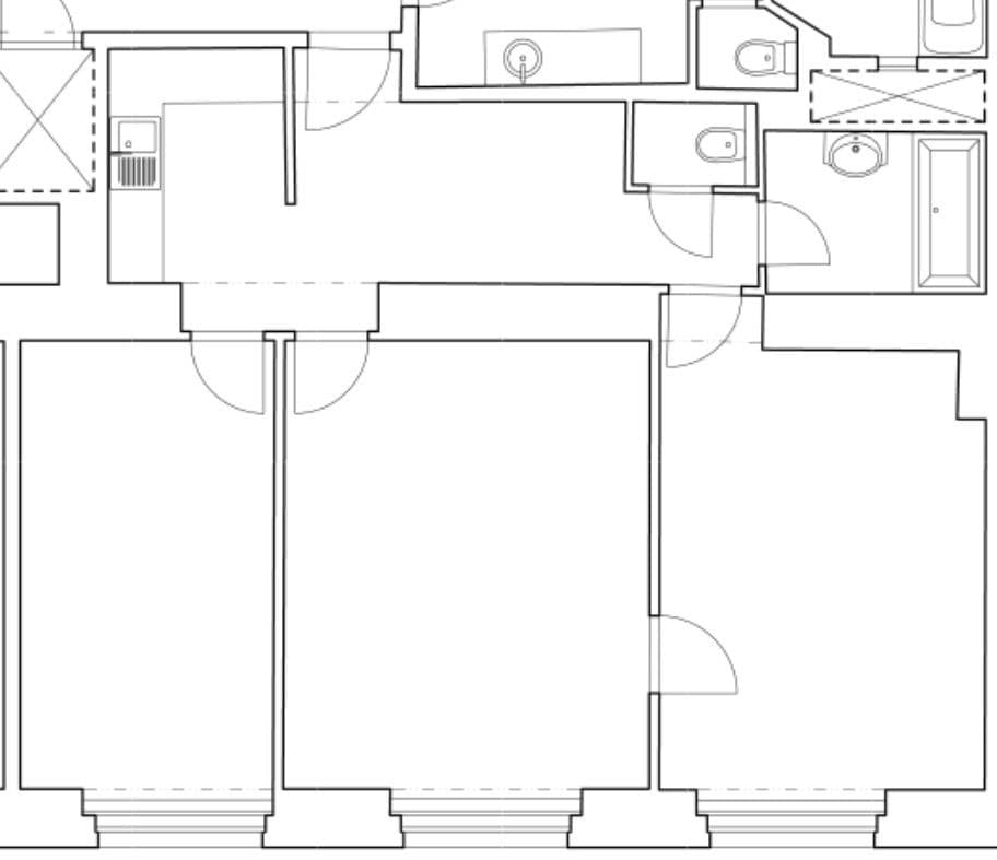 Pronájem bytu 3+1 80 m², Ukrajinská, Praha, Praha Pronájem bytu 3+1 80 m², Ukrajinská, Praha, Praha