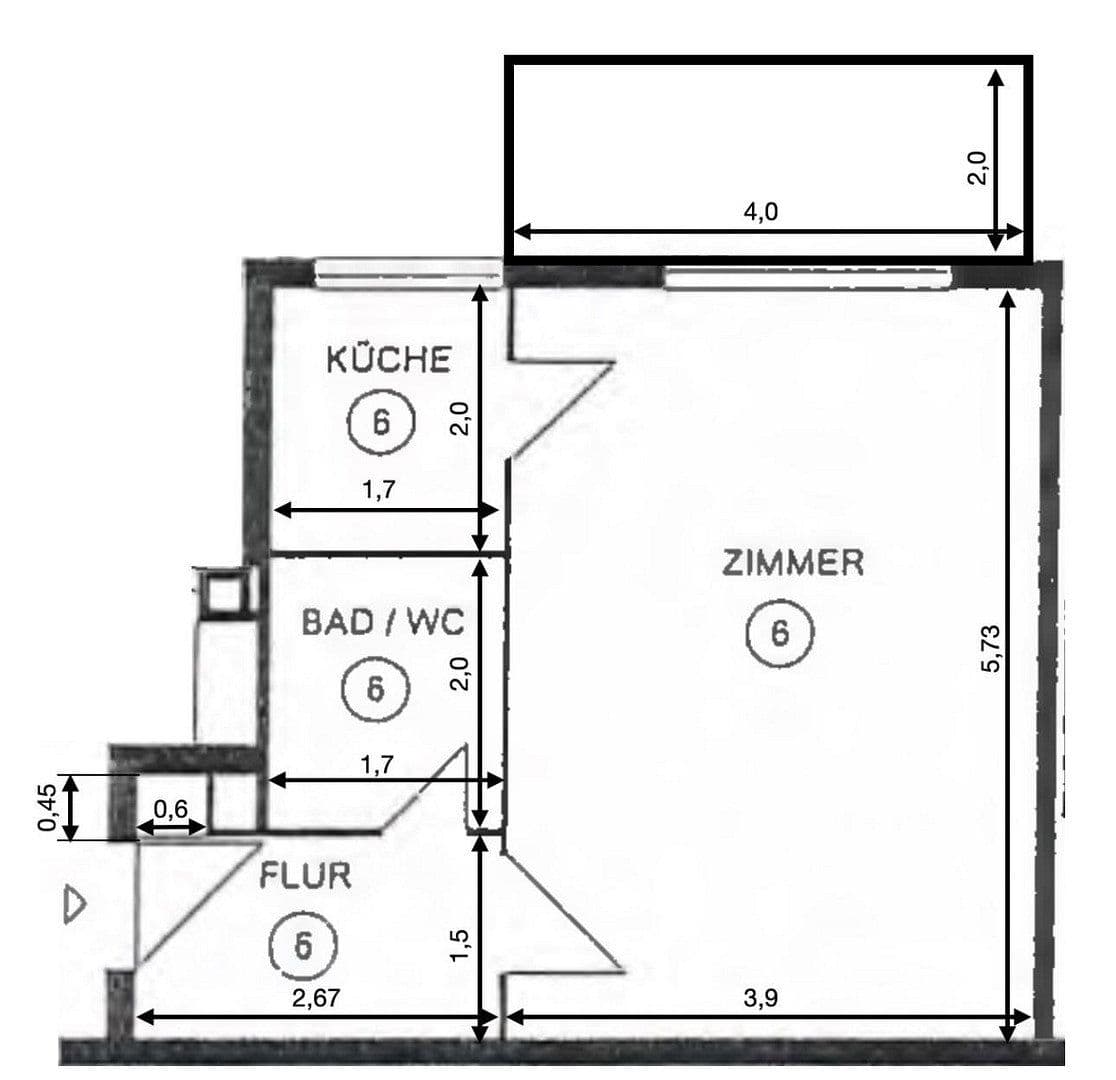 Pronájem bytu 1+1 37 m², Stuttgart, Bádensko-Württembersko Pronájem bytu 1+1 37 m², Stuttgart, Bádensko-Württembersko