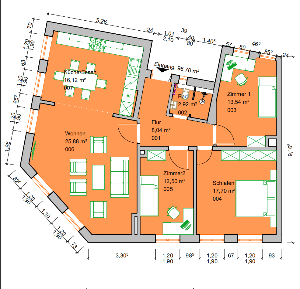 Pronájem bytu 4+1 97 m², Hamburg, Hamburg Pronájem bytu 4+1 97 m², Hamburg, Hamburg