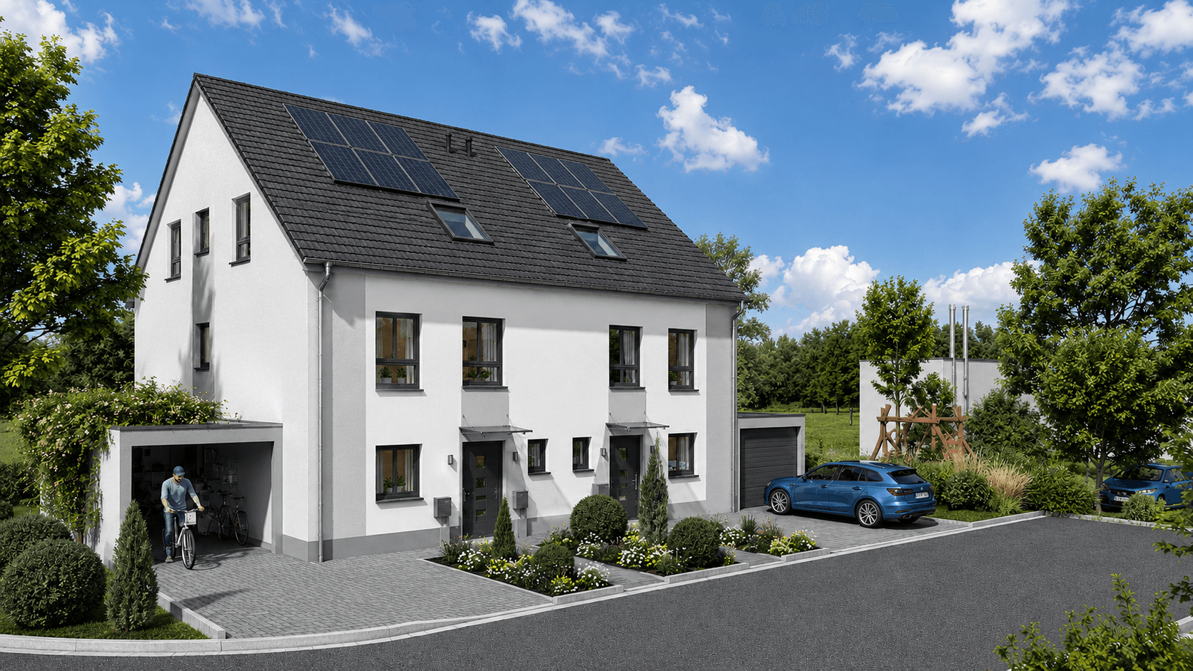Prodej domu 141 m², pozemek 230 m², In der Eichenbach 1, Gau-Algesheim, Porýní-Falc Prodej domu 141 m², pozemek 230 m², In der Eichenbach 1, Gau-Algesheim, Porýní-Falc