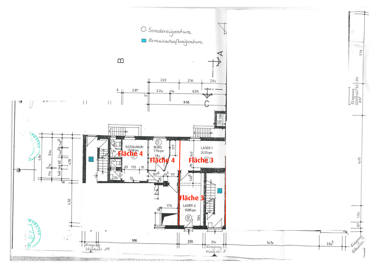 Pronájem nebytového prostoru 61 m², Kaakstraße 1, Wilhelmshaven, Dolní Sasko Pronájem nebytového prostoru 61 m², Kaakstraße 1, Wilhelmshaven, Dolní Sasko