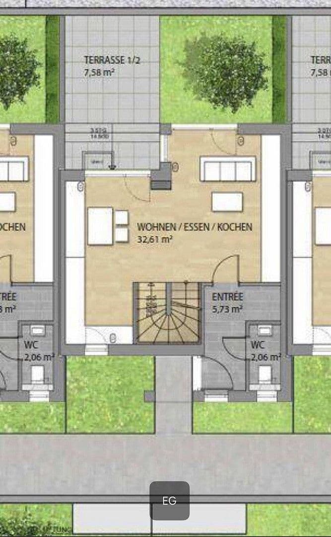 Pronájem domu 128 m², pozemek 180 m², Singen (Hohentwiel), Bádensko-Württembersko Pronájem domu 128 m², pozemek 180 m², Singen (Hohentwiel), Bádensko-Württembersko