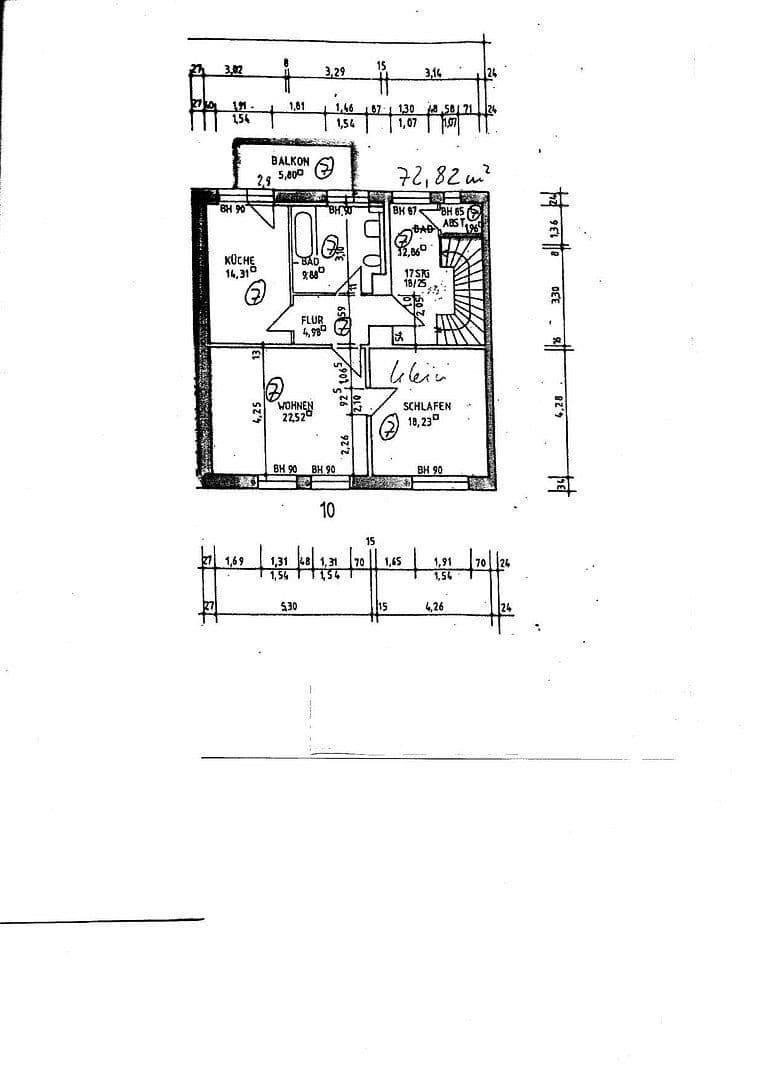 Pronájem bytu 2+1 73 m², Strempelstraße 10, Rostock, Mecklenburg-Vorpommern Pronájem bytu 2+1 73 m², Strempelstraße 10, Rostock, Mecklenburg-Vorpommern