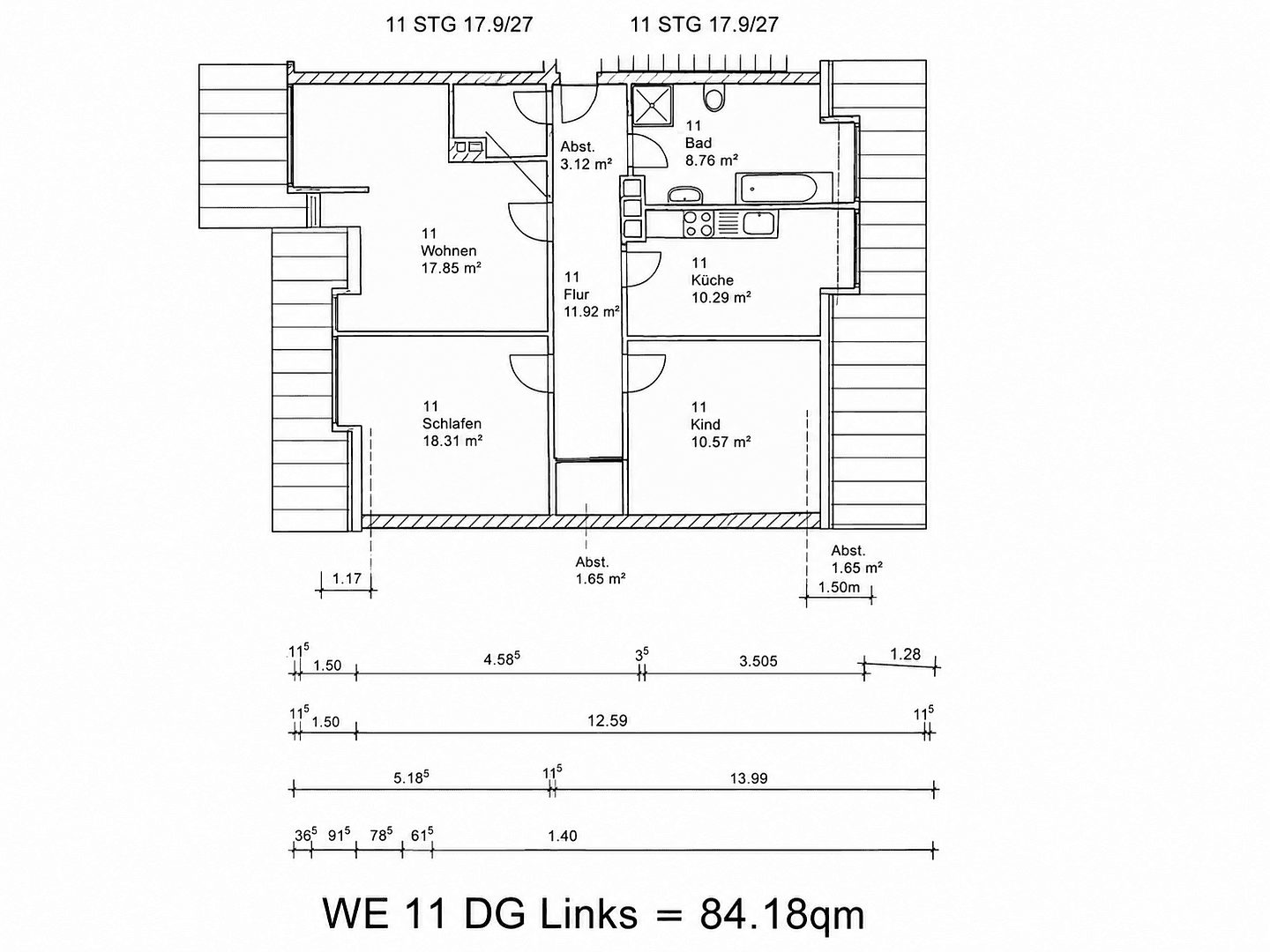 Pronájem bytu 3+1 85 m², Holländische Straße 130, Kassel, Hessen Pronájem bytu 3+1 85 m², Holländische Straße 130, Kassel, Hessen