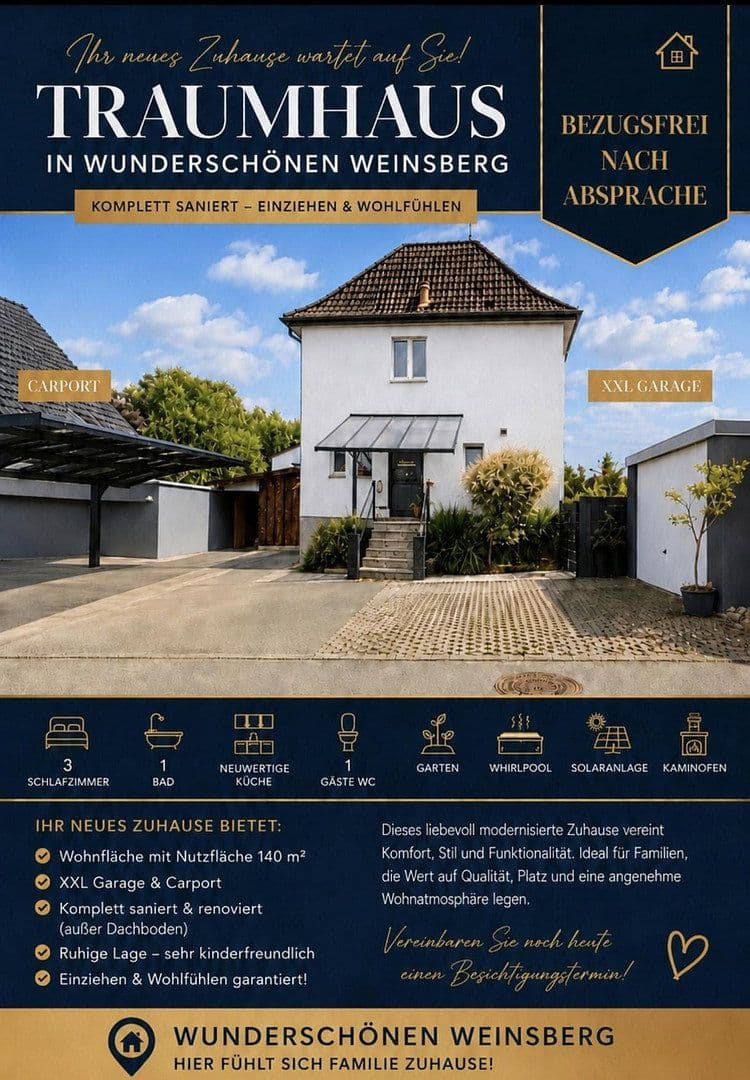 Prodej domu 100 m², pozemek 349 m², Weinsberg, Bádensko-Württembersko Prodej domu 100 m², pozemek 349 m², Weinsberg, Bádensko-Württembersko