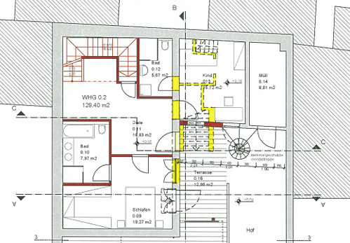 Prodej bytu 3+1 143 m², Mainz, Porýní-Falc Prodej bytu 3+1 143 m², Mainz, Porýní-Falc