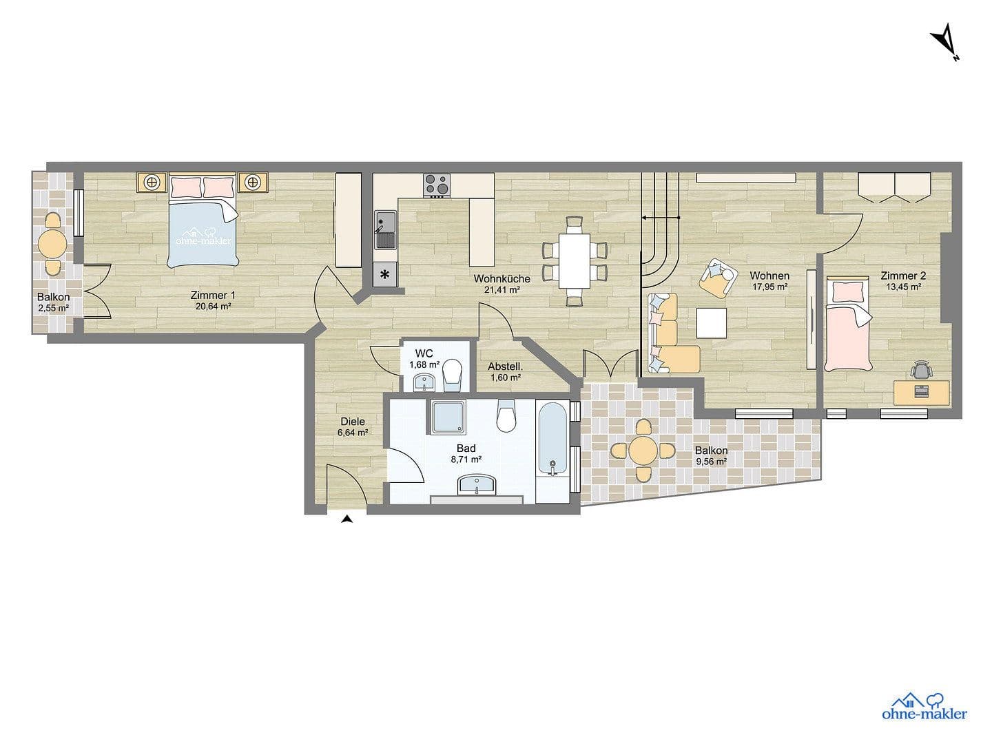 Prodej bytu 3+1 98 m², Finowstrasse 17, Berlin Friedrichshain, Berlín Prodej bytu 3+1 98 m², Finowstrasse 17, Berlin Friedrichshain, Berlín