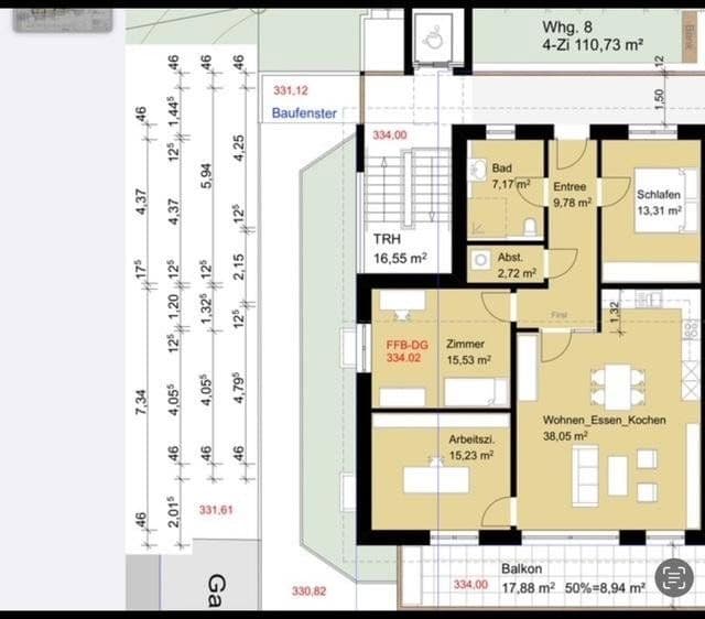 Pronájem bytu 4+1 111 m², Bad Säckingen, Bádensko-Württembersko Pronájem bytu 4+1 111 m², Bad Säckingen, Bádensko-Württembersko