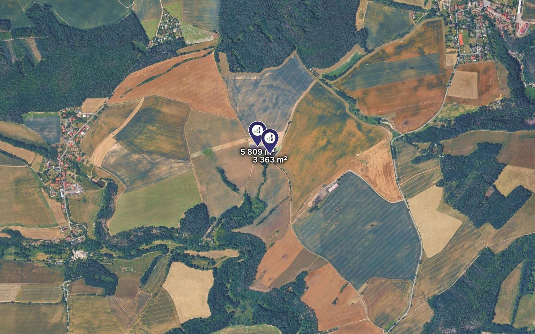 Prodej pozemku 9.172 m², Bratřínov, Středočeský kraj Prodej pozemku 9.172 m², Bratřínov, Středočeský kraj