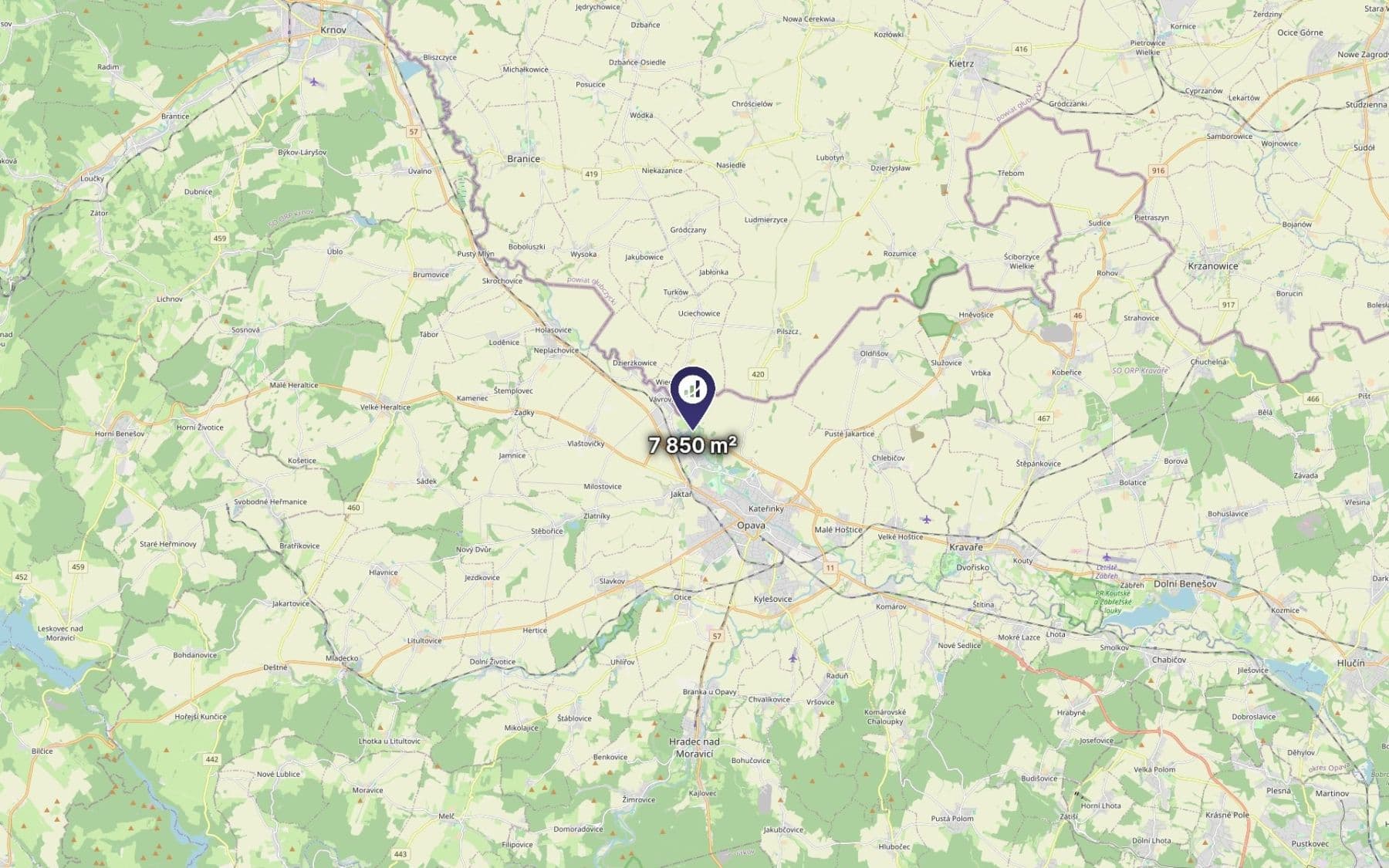 Prodej pozemku 7.850 m², Opava, Moravskoslezský kraj Prodej pozemku 7.850 m², Opava, Moravskoslezský kraj