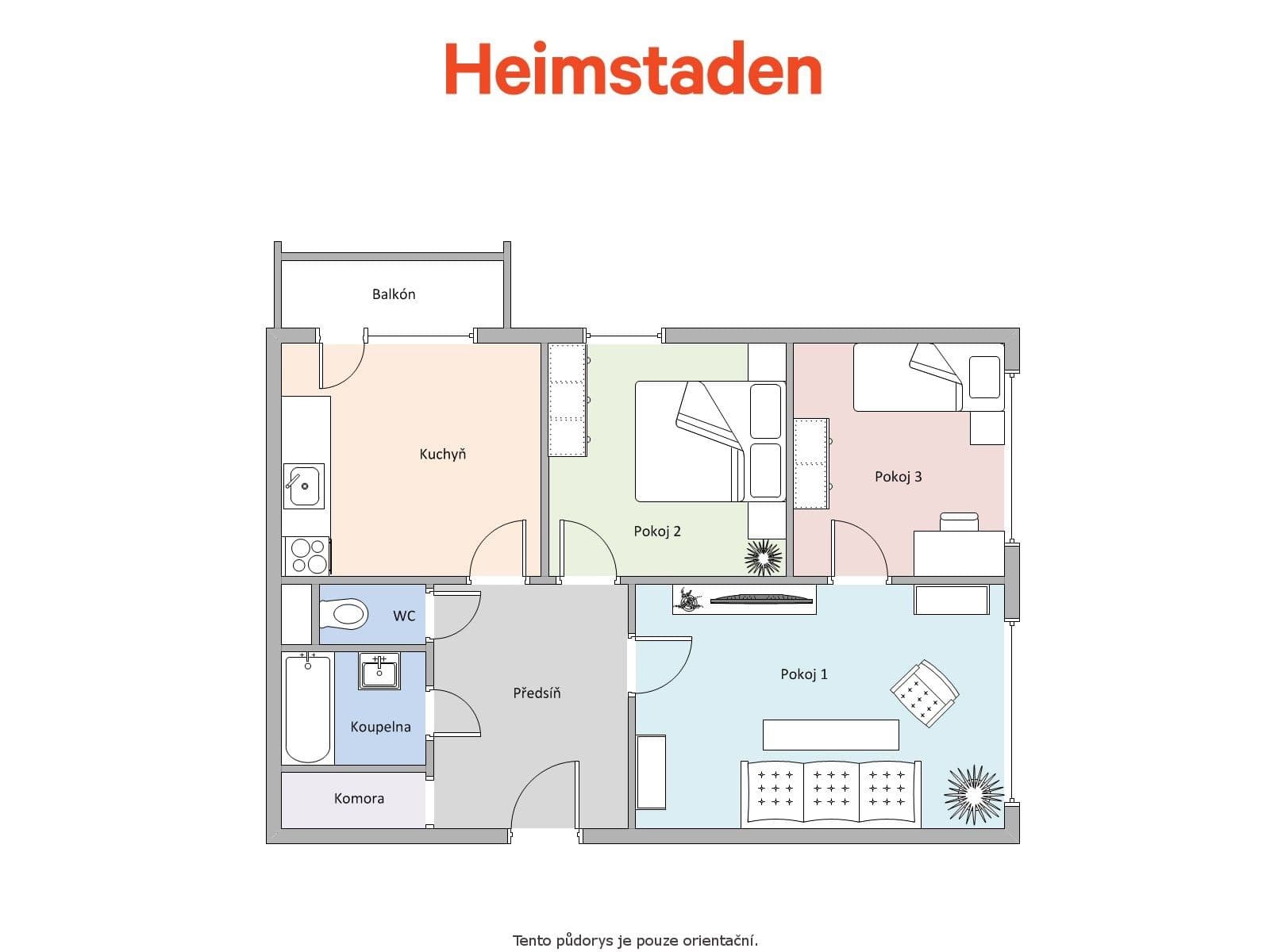 Pronájem bytu 3+1 67 m², Janského, Karviná, Moravskoslezský kraj Pronájem bytu 3+1 67 m², Janského, Karviná, Moravskoslezský kraj